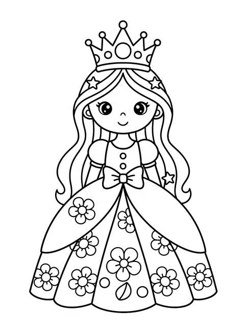 Princess coloring pages